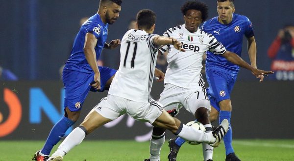27.09.2016., stadion Maksimir, Zagreb - Liga prvaka, skupina H, 2. kolo, GNK Dinamo - Juventus FC. Juan Cuadrado."nPhoto: Goran Stanzl/PIXSELL