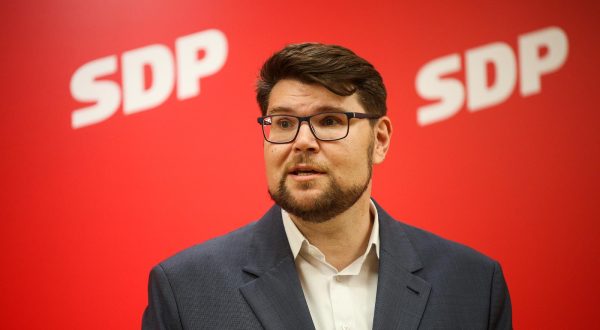 28.06.2023. Zagreb - Nakon sjednice predsjednistva SDP-a, Pedja Grbin odrzao je konferenciju za medije Photo: Zeljko Hladika/PIXSELL