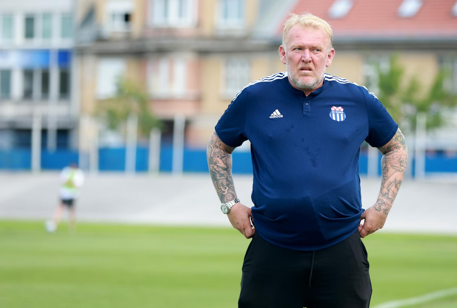 30.07.2023., Zagreb - SuperSport HNL, 02. kolo, NK Rudes - NK Osijek. Robert Prosinecki Photo: Sanjin Strukic/PIXSELL