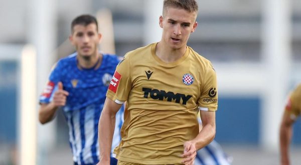 30.10.2022., stadion u Kranjcevicevoj ulici, Zagreb - SuperSport HNL, 15. kolo, NK Lokomotiva - HNK Hajduk. Stipe Biuk. Photo: Igor Kralj/PIXSELL