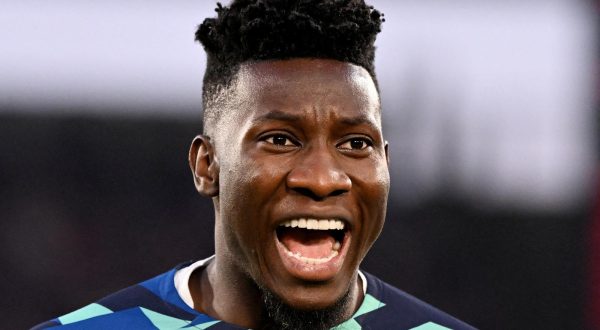FILE PHOTO: Coppa Italia - Final - Fiorentina v Inter Milan - Stadio Olimpico, Rome, Italy - May 24, 2023 Inter Milan's Andre Onana during the warm up before the match REUTERS/Alberto Lingria/File Photo Photo: ALBERTO LINGRIA/REUTERS