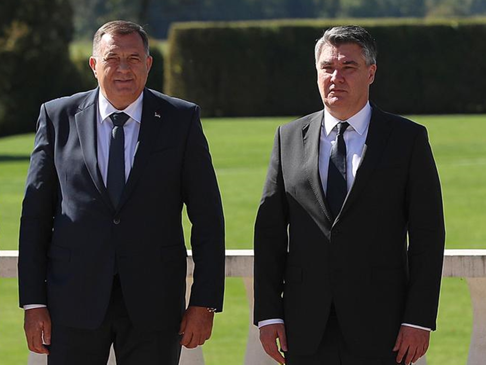 12.09.2022., Brdo kod Kranja, Slovenija - 11. godisnji sastanak na vrhu sefova drzava Procesa Brdo-Brijuni odrzao se u Brdu kod Kranja u Sloveniji. Predsjednik Republike Zoran Milanovic, kao supredsjedatelj, zajedno sa slovenskim predsjednikom Borutom Pahorom, bio je domacin sastanka.  Photo: Goran Stanzl/PIXSELL