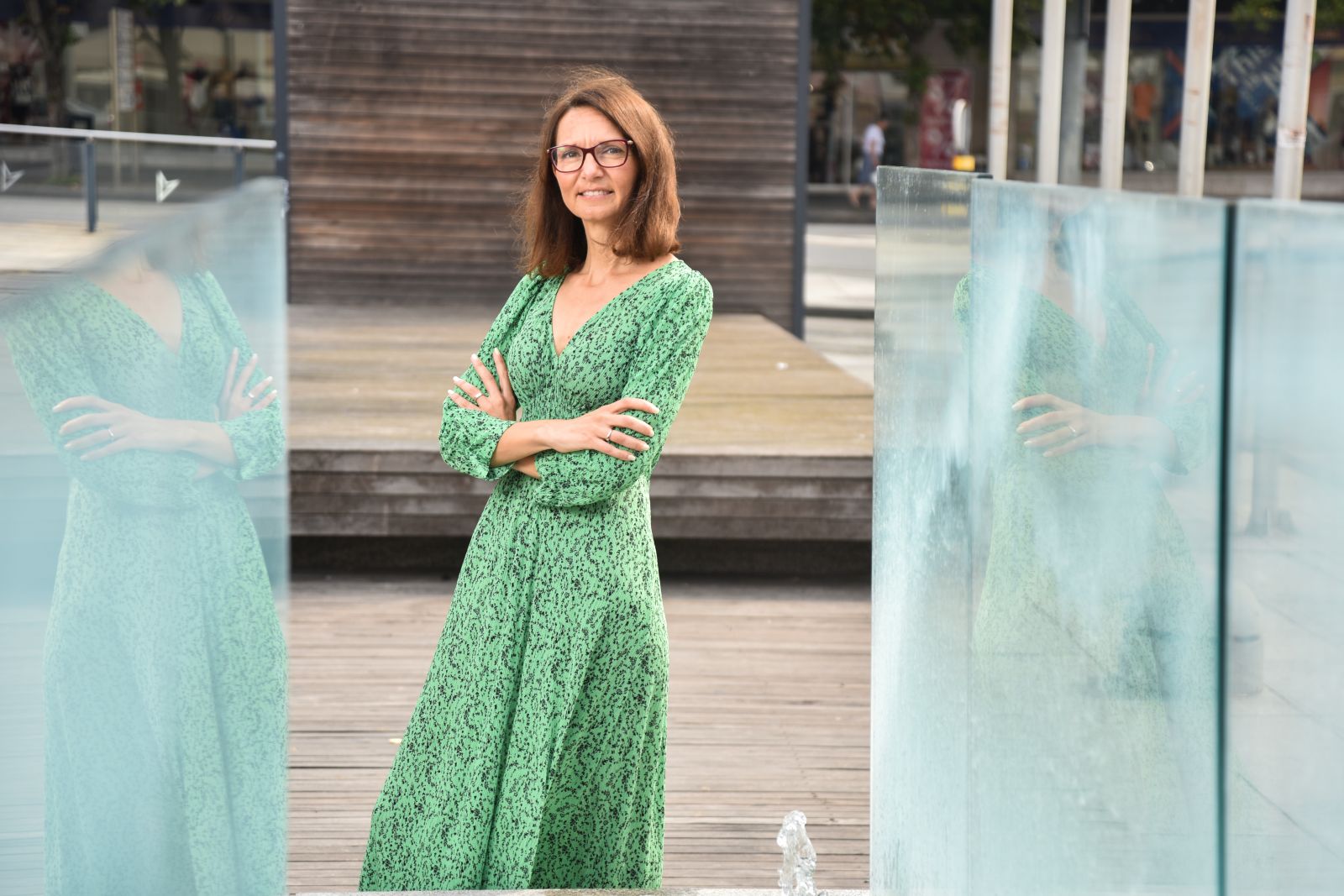 19.08.2023., Zagreb - Maja Derek, smijenjena Procelnica Ureda za gradsku imovinu grada Splita. 

Photo Sasa ZinajaNFoto