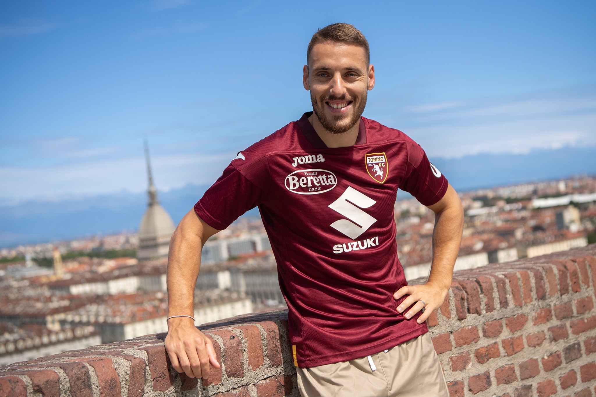 Foto Marco Alpozzi/LaPresse 08 agosto 2023 Torino, Italia - Sport - Calcio-ESCLUSIVA TORINO FC - Nikola Vlasic nuovo giocatore del Torino Fc Nella foto: Nikola Vlasic al Monte dei Cappuccini

August 08, 2023 Turin, Italy - Sport - EXCLUSIVE TORINO FC - Nikola Vlasic, new player of Torino Fc In the photo:  Nikola Vlasic