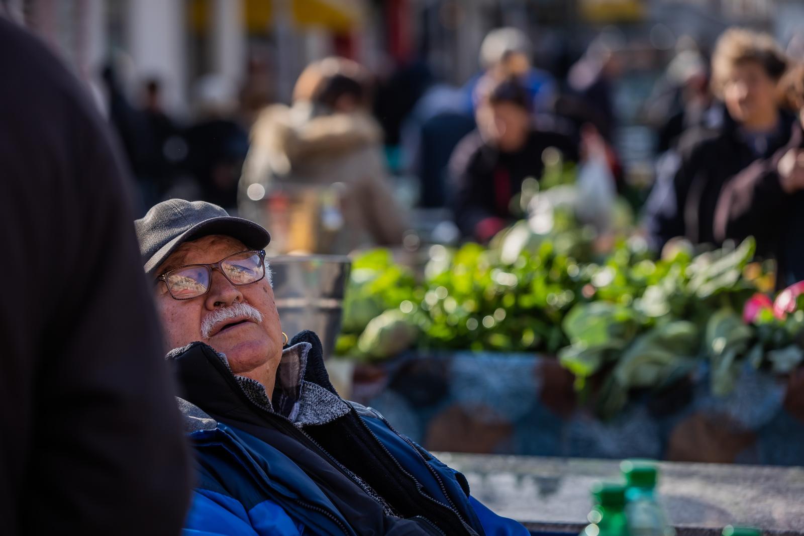 01.02.2023., Split - Jutro na Splitskoj Trznici.

 Photo: Zvonimir Barisin/PIXSELL