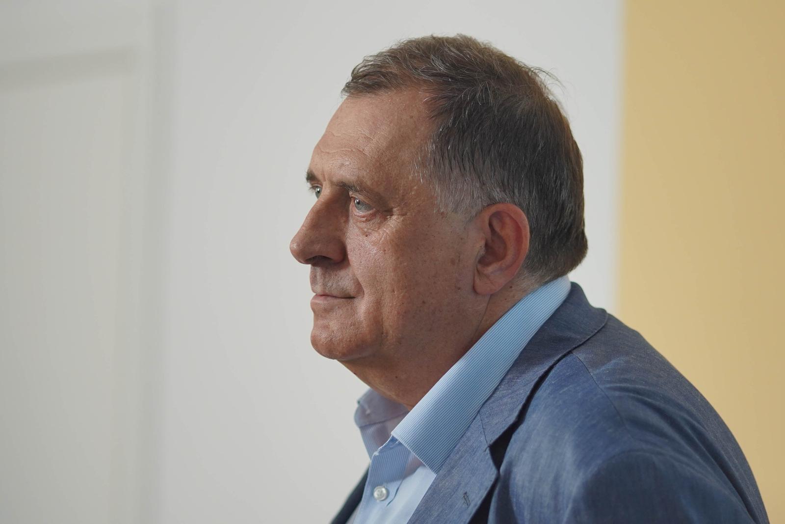 03.08.2023., Srbac, Banja Luka (BiH) - Predsjednik Republike Srpske Milorad Dodik, srpski clan Predsjednistva BiH Zeljka Cvijanovic i predsjednik Srbije Aleksandar Vucic obisli u Srpcu novoizgradjeni djeciji vrtic "Srbija". Photo: Dejan Rakita/PIXSELL