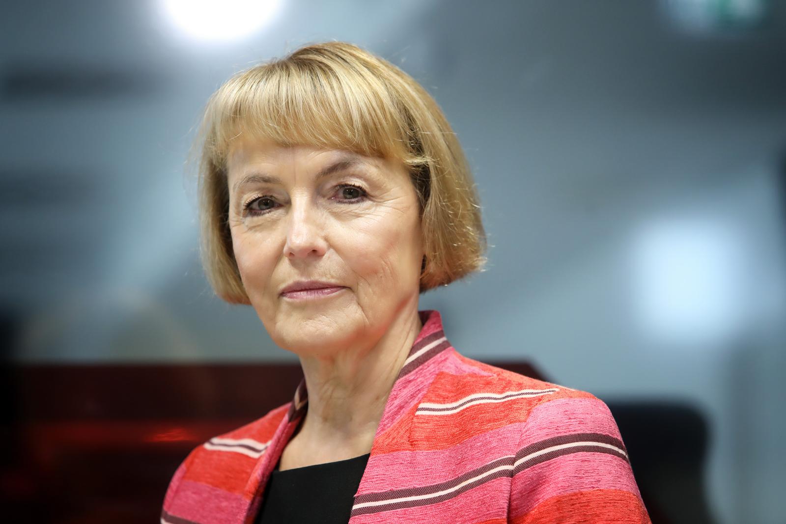 03.11.2021 Zagreb- Vesna Pusic, bivsa politicarka i sveucilisna profesorica.
 Photo: Boris Scitar/PIXSELL