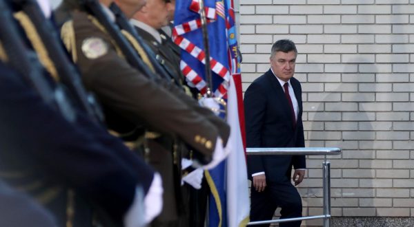 04.08.2023., Knin - U Domu HV-a u Kninu uprilicen svecani prijem za ratne zapovjednike povodom obiljezavanja Dana pobjede i domovinske zahvalnosti i Dana hrvatskih branitelja te 28. obljetnice VRO Oluja. Photo: Dusko Jaramaz/PIXSELL