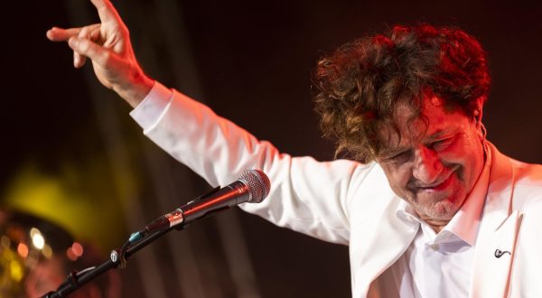 07.07.2022., Split - Goran Bregovic & Orkestar za svadbe i sahrane nastupili na manifestaciji "San Sustipanske Noći"  Photo: Milan Sabic/PIXSELL