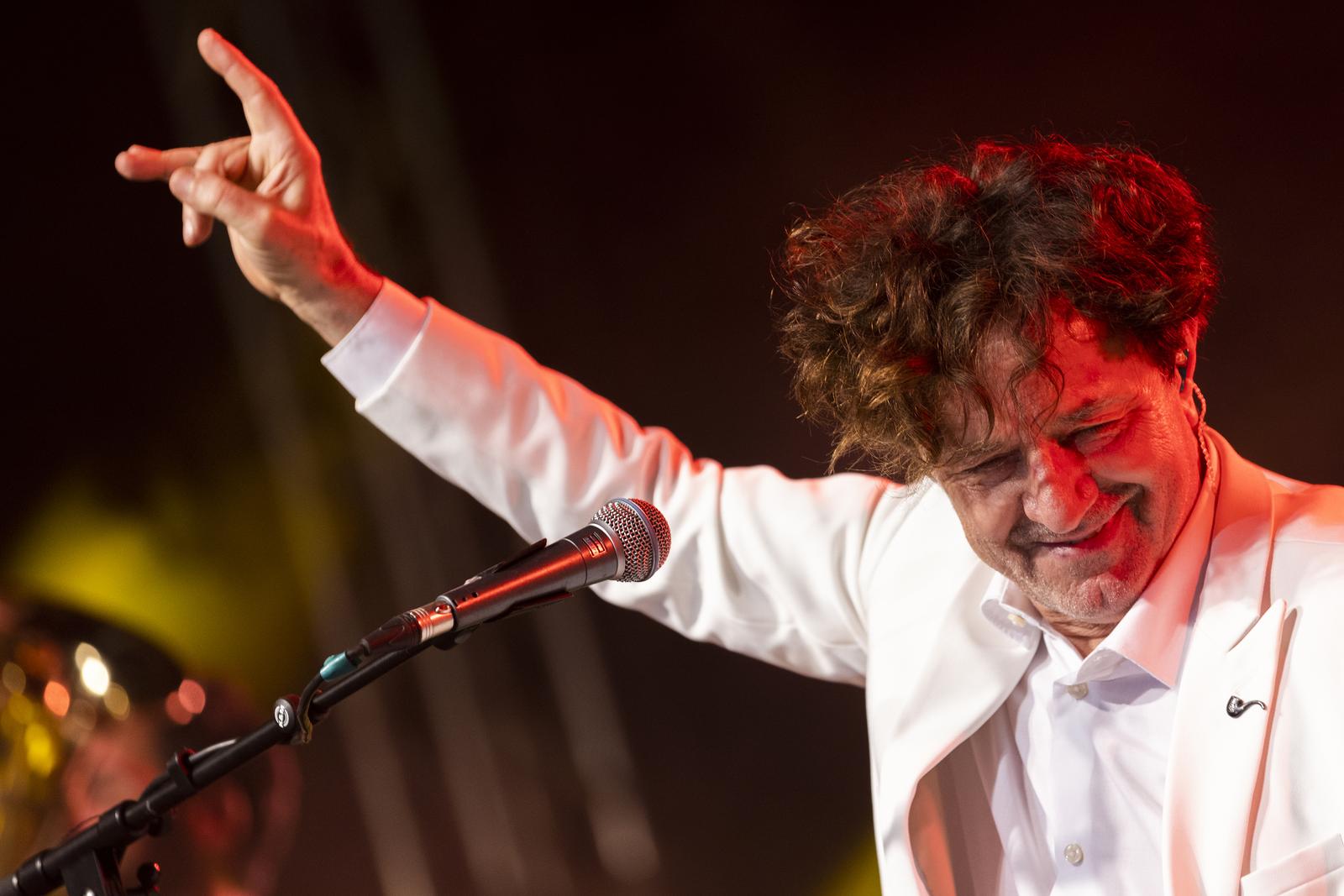 07.07.2022., Split - Goran Bregovic & Orkestar za svadbe i sahrane nastupili na manifestaciji "San Sustipanske Noći"  Photo: Milan Sabic/PIXSELL