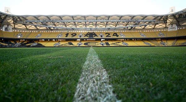 07.08.2023., Atena, Grcka - Trening nogometasa Dinama na stadionu OPAP Arena uoci sutrasnje utakmice treceg pretkola UEFA Lige prvaka protiv AEK-a.  Photo: Marko Lukunic/PIXSELL