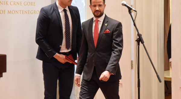 10, August, 2023, Cetinje - The President of Montenegro, Jakov Milatovic, announced that he will propose to the Parliament of Montenegro that the president of the Europe Now Movement (PES) Milojko Spajic be the representative for the composition of the 44th Government of Montenegro. Jakov Milatovic. Photo: R.R./ATAImages

10, jul, 2023, Cetinje - Predsednik Crne Gore Jakov Milatovic saopstio je da ce predloziti Skupstini Crne Gore da mandatar za sastav 44. Vlade Crne Gore bude predsednik Pokreta Evropa sad (PES) Milojko Spajic. Photo: R.R./ATAImages Photo: R.R./ATAImages/PIXSELL