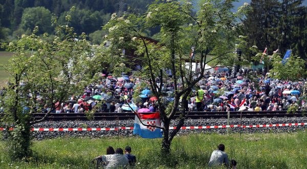 12.05.2018., Bleiburg, Austrija - Sredisnja komemoracija u povodu 73. godisnjice bleiburske tragedije i kriznog puta hrvatskog naroda. rPhoto: Goran Stanzl/PIXSELL