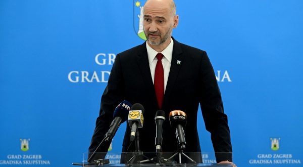 12.07.2023. Zagreb - Josko Klisovic predsjednik Gradske skupstine odrzao konferenciju za medije na temu 25. sjednice Gradske skupstine. Photo: Marko Lukunic/PIXSELL