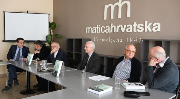 13.6.2023., Zagreb - U Matici Hrvatskoj odrzana je promocija knjige Antuna Ceske Matos utemeljuje svoju hrvatsku modernu u nakladi Durieuxa. Photo: Davorin Visnjic/PIXSELL