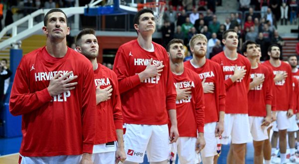 13.11.2022., KC Drazen Petrovic, Zagreb - Pretkvalifikacija za Europsko prvenstvo 2025., skupina E, Hrvatska - Poljska.  Photo: Marko Lukunic/PIXSELL