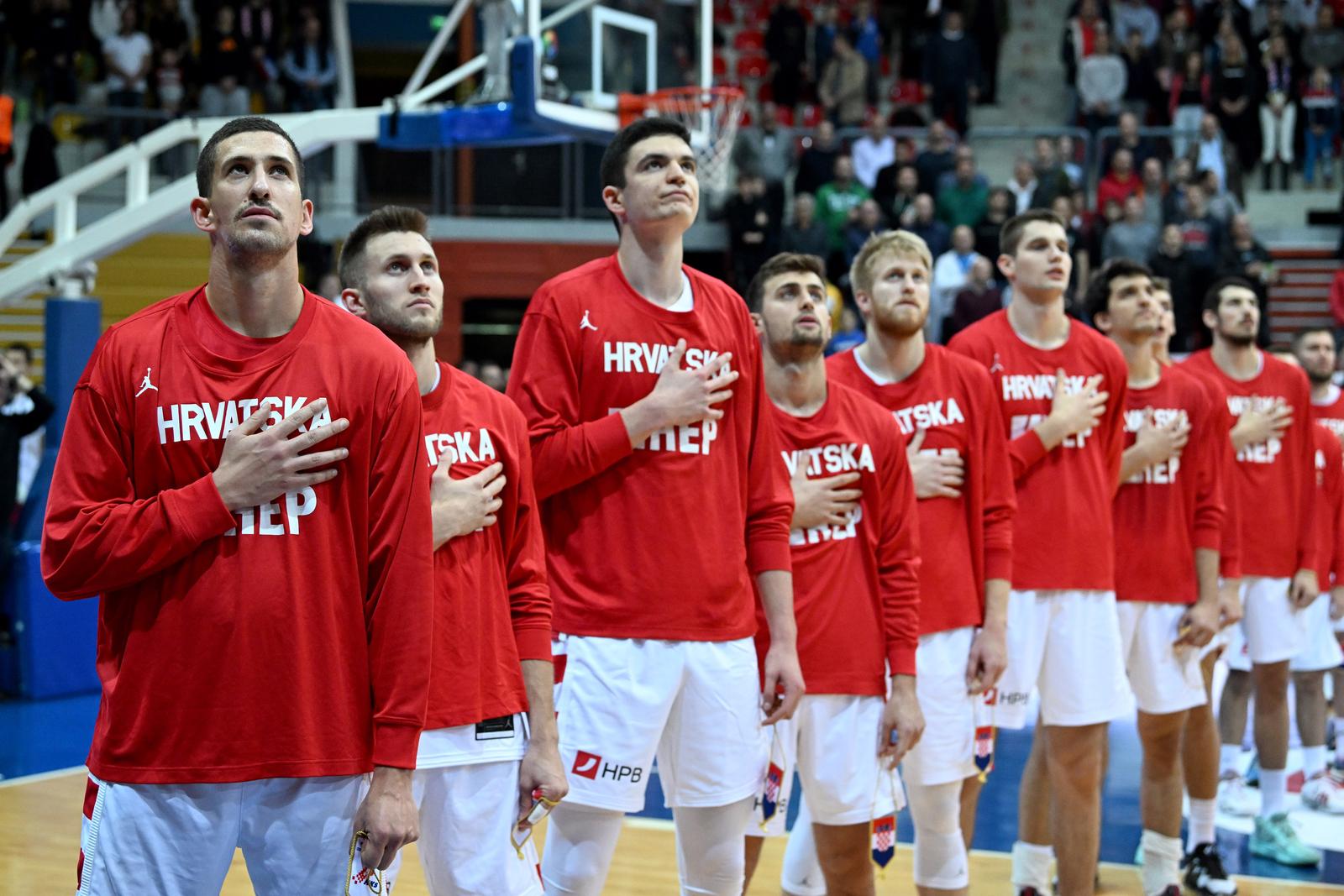 13.11.2022., KC Drazen Petrovic, Zagreb - Pretkvalifikacija za Europsko prvenstvo 2025., skupina E, Hrvatska - Poljska.  Photo: Marko Lukunic/PIXSELL