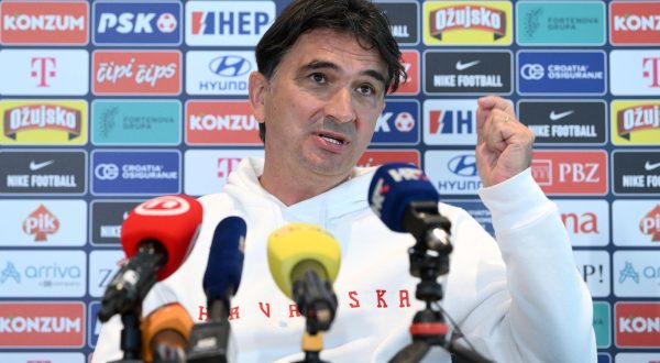 15.06.2023., Rotterdam - U hotelu Van der Valk Schiedam izbornik Hrvatske nogometne reprezentacije Zlatko Dalic odrzao konferenciju za medije. Photo: Marko Lukunic/PIXSELL