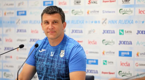 15.06.2023., Rijeka - Press centar na Rujevici. Konferencija za medije trenera HNk Rijeke Sergeja Jakirovica uoci nogometnog prvenstva 2023/2024. Photo: Goran Kovacic/PIXSELL