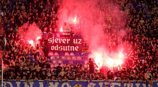 15.08.2023., stadion Maksimir, Zagreb - Prva utakmica 3. pretkola UEFA Lige prvaka, GNK Dinamo - AEK.
 Photo: Goran Stanzl/PIXSELL