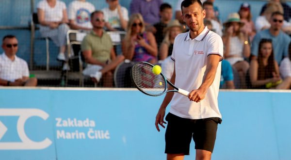 18.07.2023., Zadar, SC Visnjik - Odrzano je trece izdanje humanitarno - sportskog spektakla Gem Set Hrvatska. Projekt koji organizira Zaklada Marin Cilic, a okuplja najpoznatije sportase i sportasice Hrvatske s ciljem izgradnje sportskih igralista za djecu i promocije vaznosti bavljenja sportom od najranije dobi.  Photo: Sime Zelic/PIXSELL