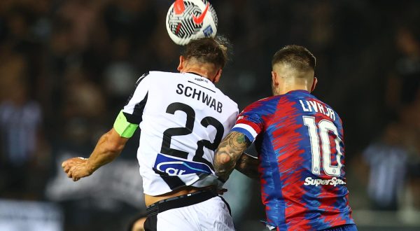 17.08.2023., Solun, Grcka - Uzvratni susret 3. pretkola UEFA Konferencijske lige, PAOK - Hajduk. Photo: RAFAIL GEORGIADES / EUROKINISS/PIXSELL