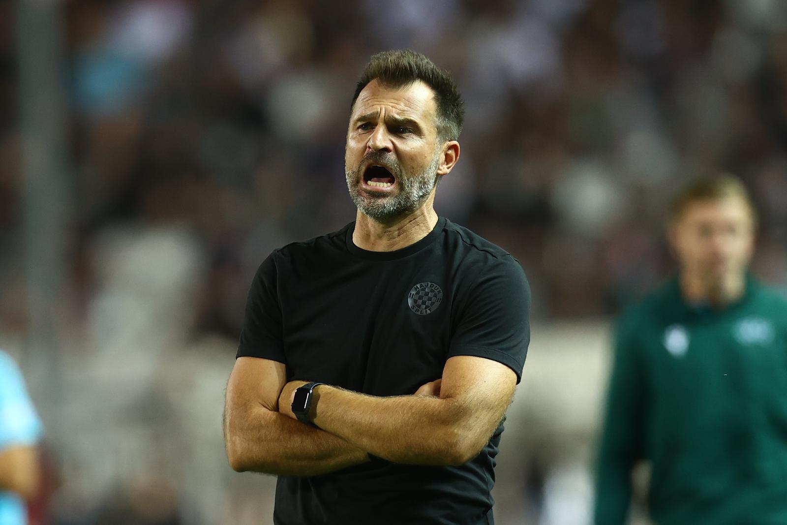 17.08.2023., Solun, Grcka - Uzvratni susret 3. pretkola UEFA Konferencijske lige, PAOK - Hajduk. Ivan Leko. Photo: RAFAIL GEORGIADES / EUROKINISS/PIXSELL