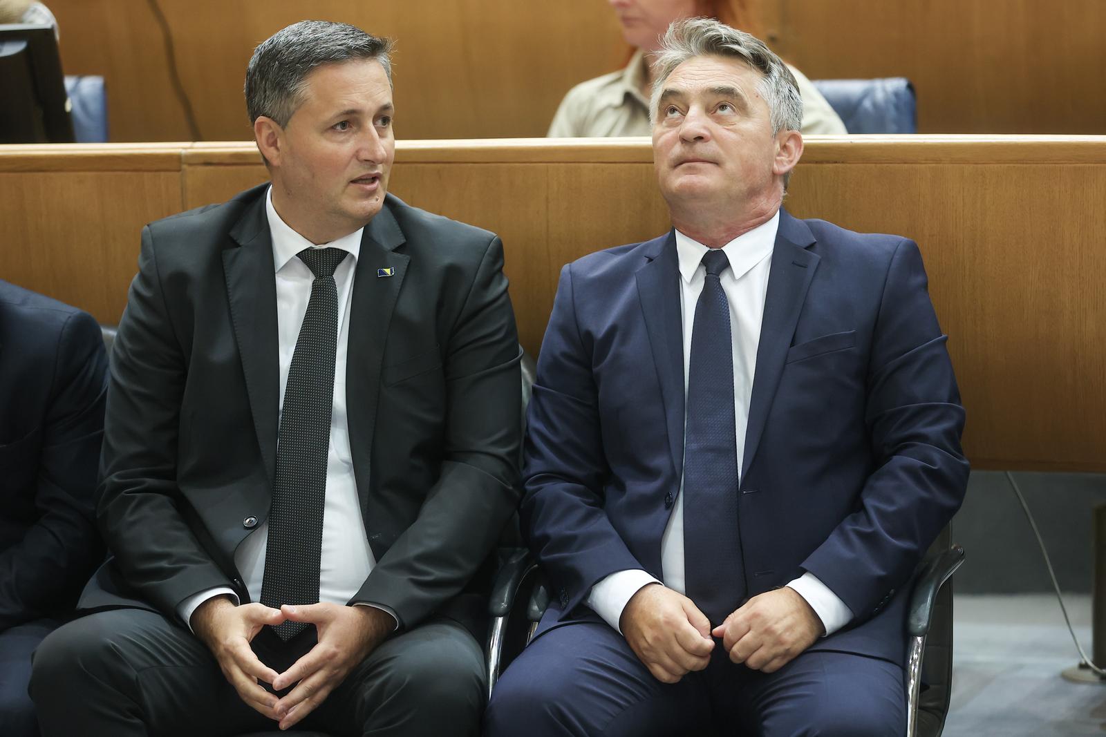 18.08.2023., Sarajevo, Bosna i Hercegovina - Odrzana komemoracija povodom smrti bivseg clana Predsjednistva BiH Beriza Belkica. Photo: Armin Durgut/PIXSELL