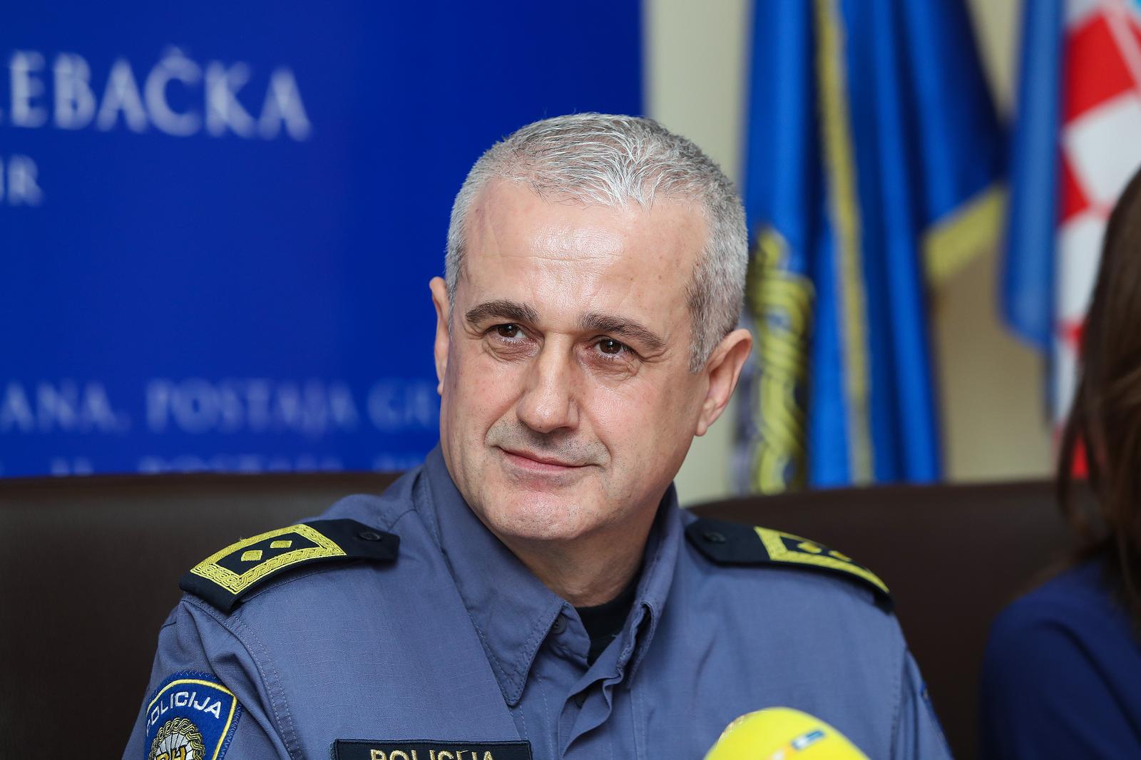 18.12.2019., Zagreb - Policijska uprava Zagrebacka na konferenciji za medije predstavila je policijske sluzbenike iz Slovenije i Madjarske koji ce zajedno sa Hrvatskim policajcima pomagati turistima na Adventu u gradu Zagrebu. Marko Rasic. rPhoto: Luka Stanzl/PIXSELL