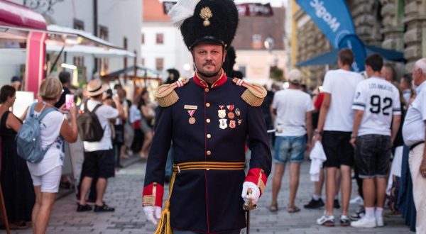 19.08.2023., Varazdin -Veliki broj posjetitelja na ovogodisnjem Spancirfestu. Photo: Neva Zganec/PIXSELL
