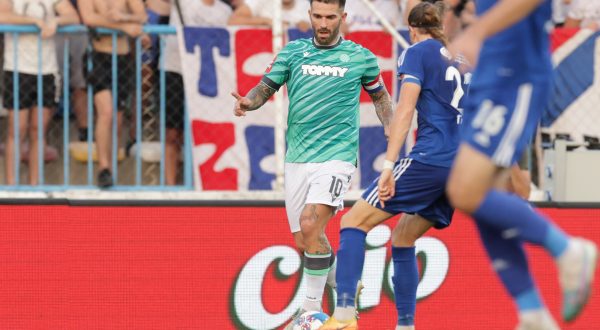 20.08.2023., stadion Kranjceviceva, Zagreb - SuperSport HNL, 05. kolo, NK Rudes - HNK Hajduk. Marko Livaja Photo: Luka Stanzl/PIXSELL