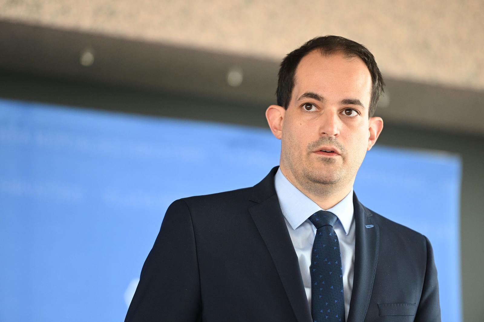 21.06.2023., Zagreb - U NSK je odrzana 229. sjednica Vlade Republike Hrvatske. Ministar Ivan Malenica nakon sjednice dao je izjave za medije. Photo: Davorin Visnjic/PIXSELL