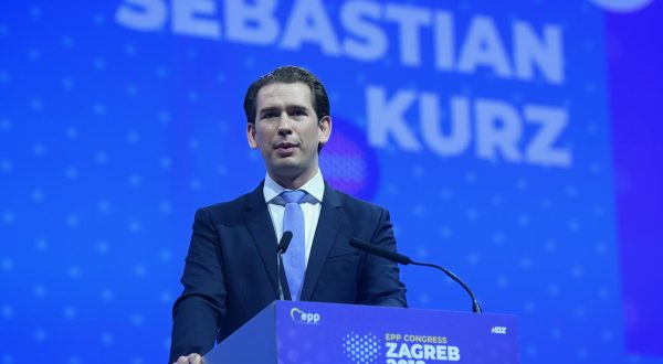 21.11.2019., Zagreb - Drugi dan dvodnevnog 24. izbornog kongresa Europske pucke stranke (EPP) u zagrebackoj Areni. Vise od 2000 sudionika iz 40 zemalja tijekom kongresa izabrat ce novo vodstvo Europske pucke stranke. Sebastian KurzrPhoto: Marko Lukunic/PIXSELL