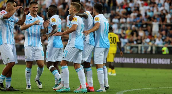 22.07.2023., Rijeka, stadion Rujevica - Utakmica 1. kola SuperSport HNL,  HNK Rijeka - NK Rudes. Photo: Goran Kovacic/PIXSELL