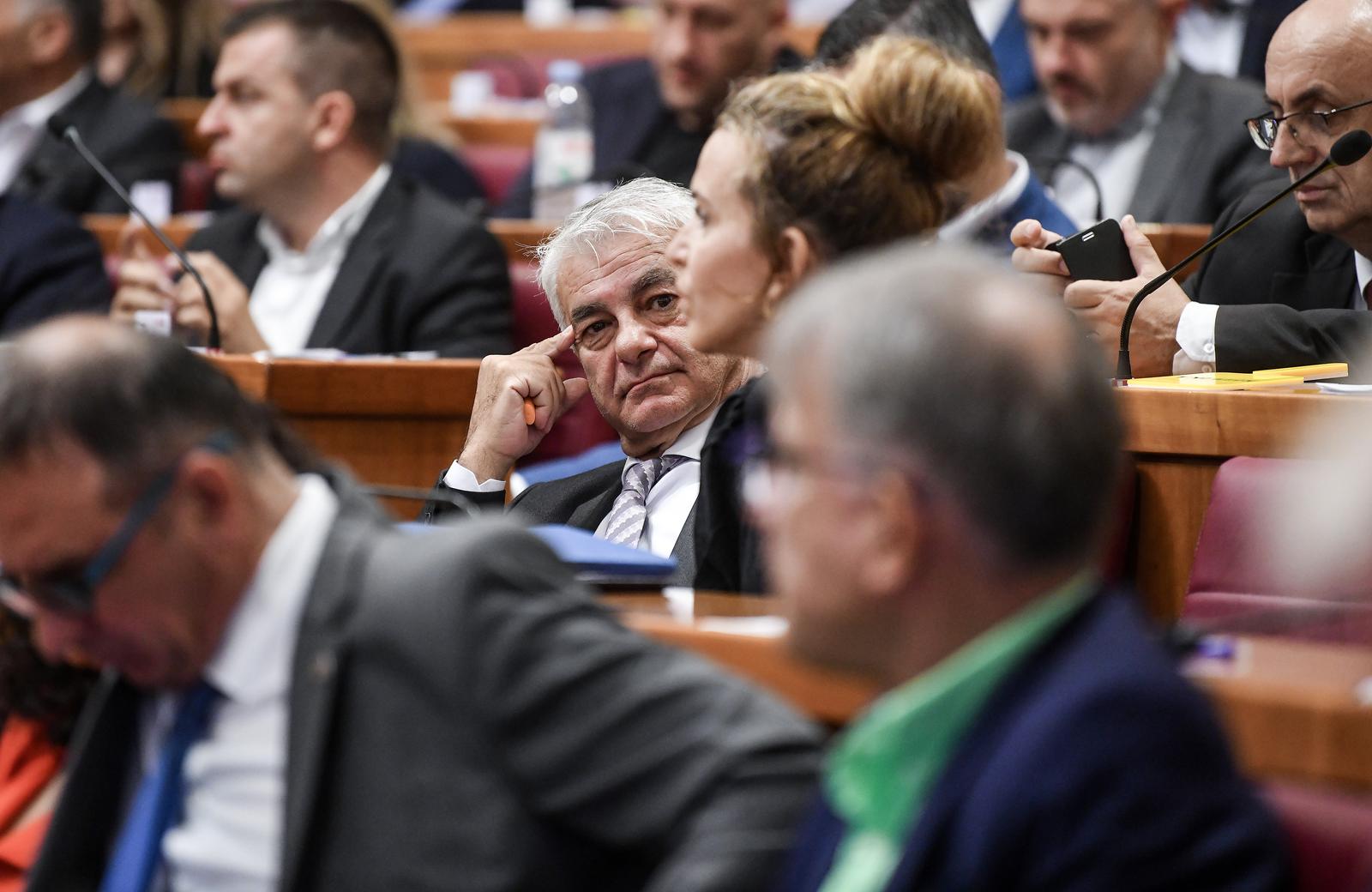 23.07.2023., Zagreb - Treci dan izvanredne sjednica Sabora. Rade Simicevic Photo: Josip Regovic/PIXSELL