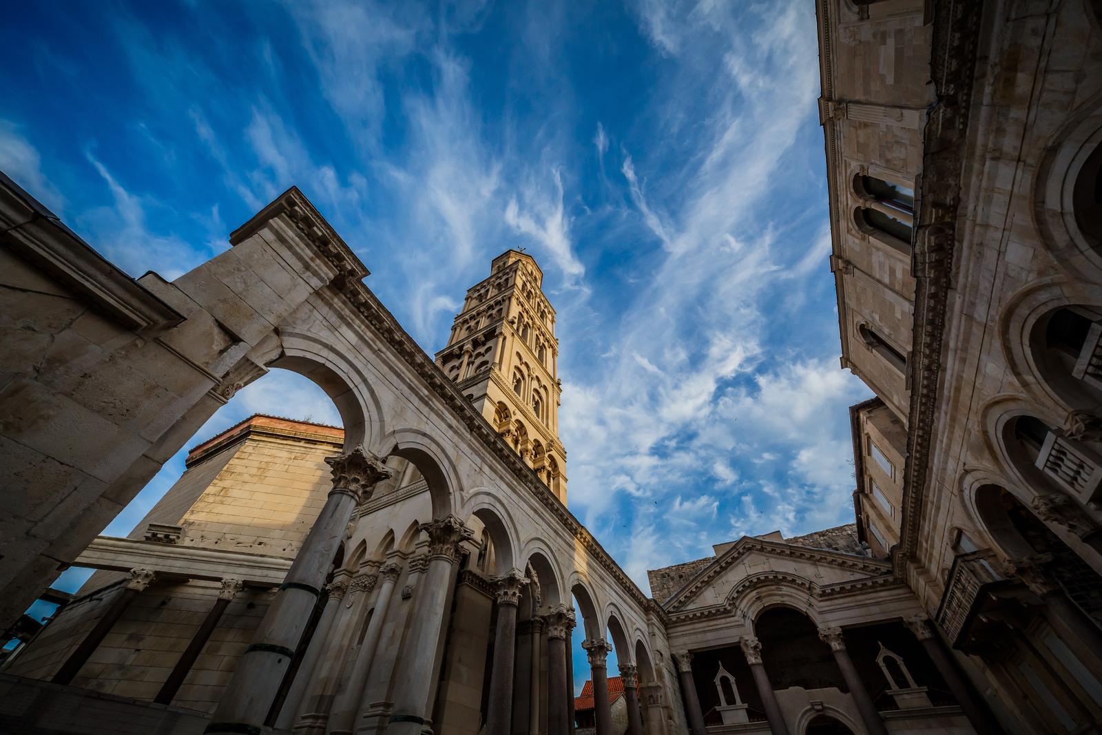 25.05.2022., Split - Smjena Dioklecijanove Straze na Peristilu.Danas je odrzana prva smjena Dioklecijanove Straze na Splitskom Peristilu. Photo: Zvonimir Barisin/PIXSELL