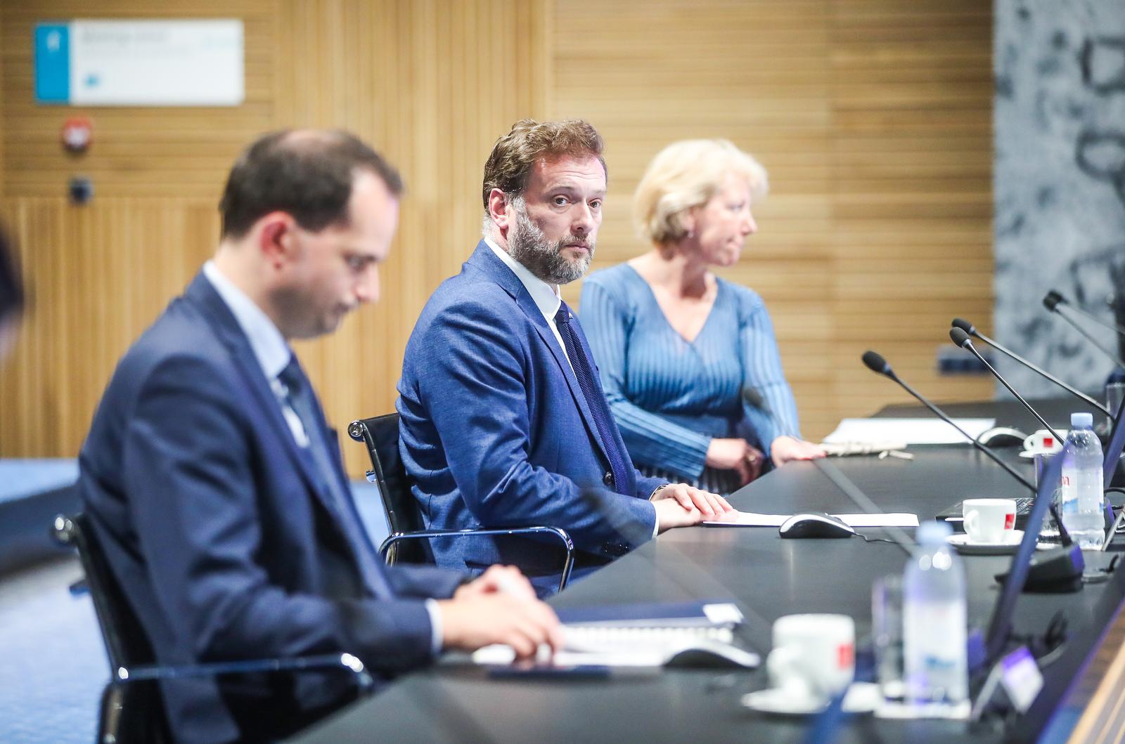 25.05.2023.., Zagreb - U Nacionalnoj i sveucilisnoj knjiznici odrzana je 220. sjednica Vlade.   Photo: Slavko Midzor/PIXSELL