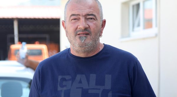 25.08.2023., Sibenik - U krugu Cesta Sibenik odrzana je konferencija za medije na kojoj su radnici koji su dobili otkaze iznjeli svoju stranu istine i objasnili kako je do toga doslo kao i o nekorektnom ponasanju Uprave u ovom postupku. Robert Savic Photo: Dusko Jaramaz/PIXSELL