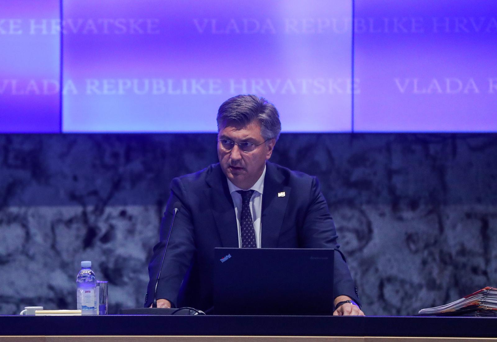 27.07.2023., Zagreb - Odrzana je 239. sjednica Vlade RH Photo: Zeljko Hladika/PIXSELL