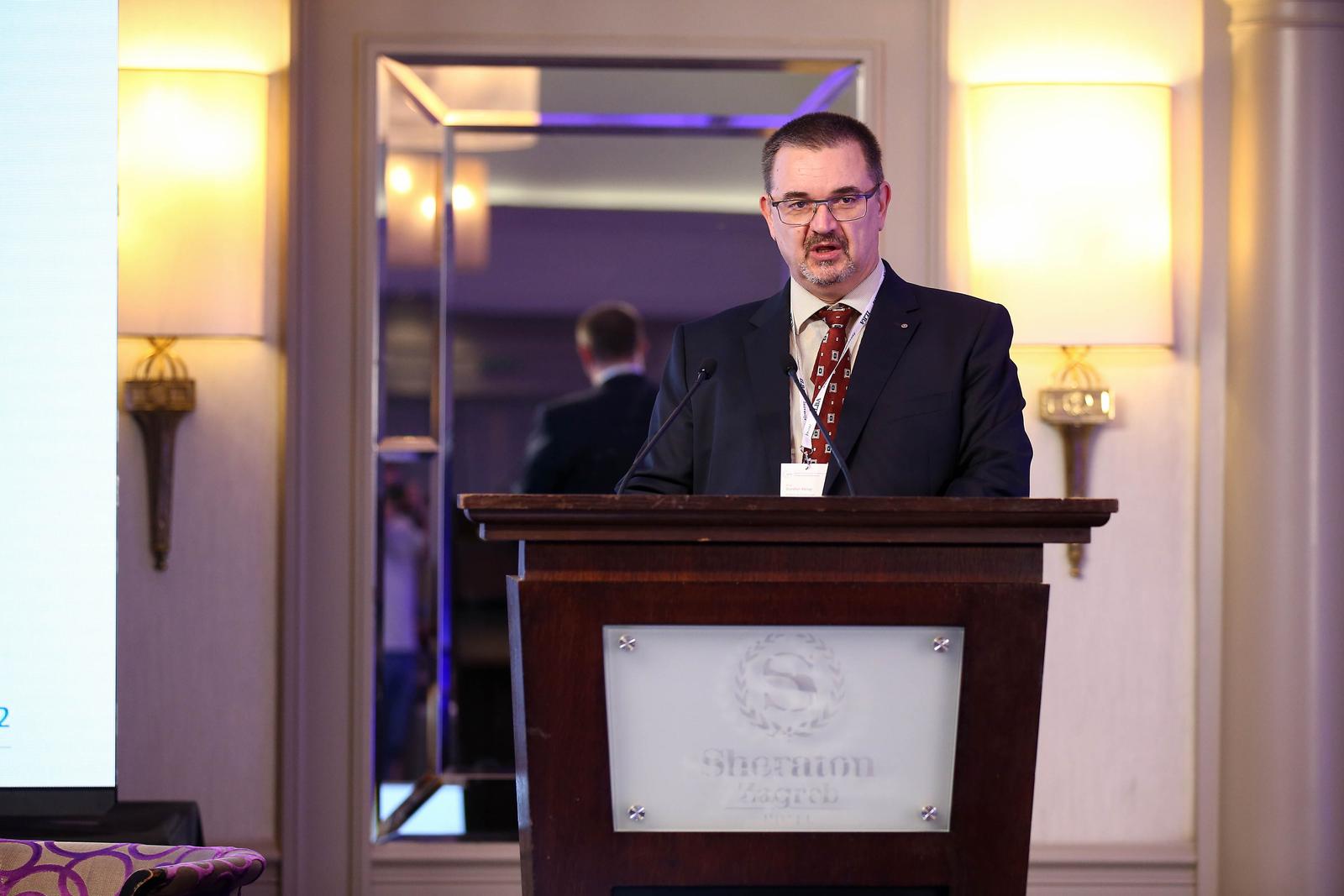 26.10.2022., Zagreb -  Digital Transformation Conference 2022, Smart Industry BrainStorm. Hibridne prijetnje i kibernetska sigurnost kriticnih infrastruktura. dr. sc. Gordan Akrap. Photo: Matija Habljak/PIXSELL