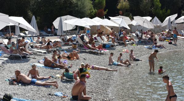 28.08.2016., Rovinj - Ljetna nedjelja na rovinjskoj rivijeri. r"nPhoto: Dusko Marusic/PIXSELL