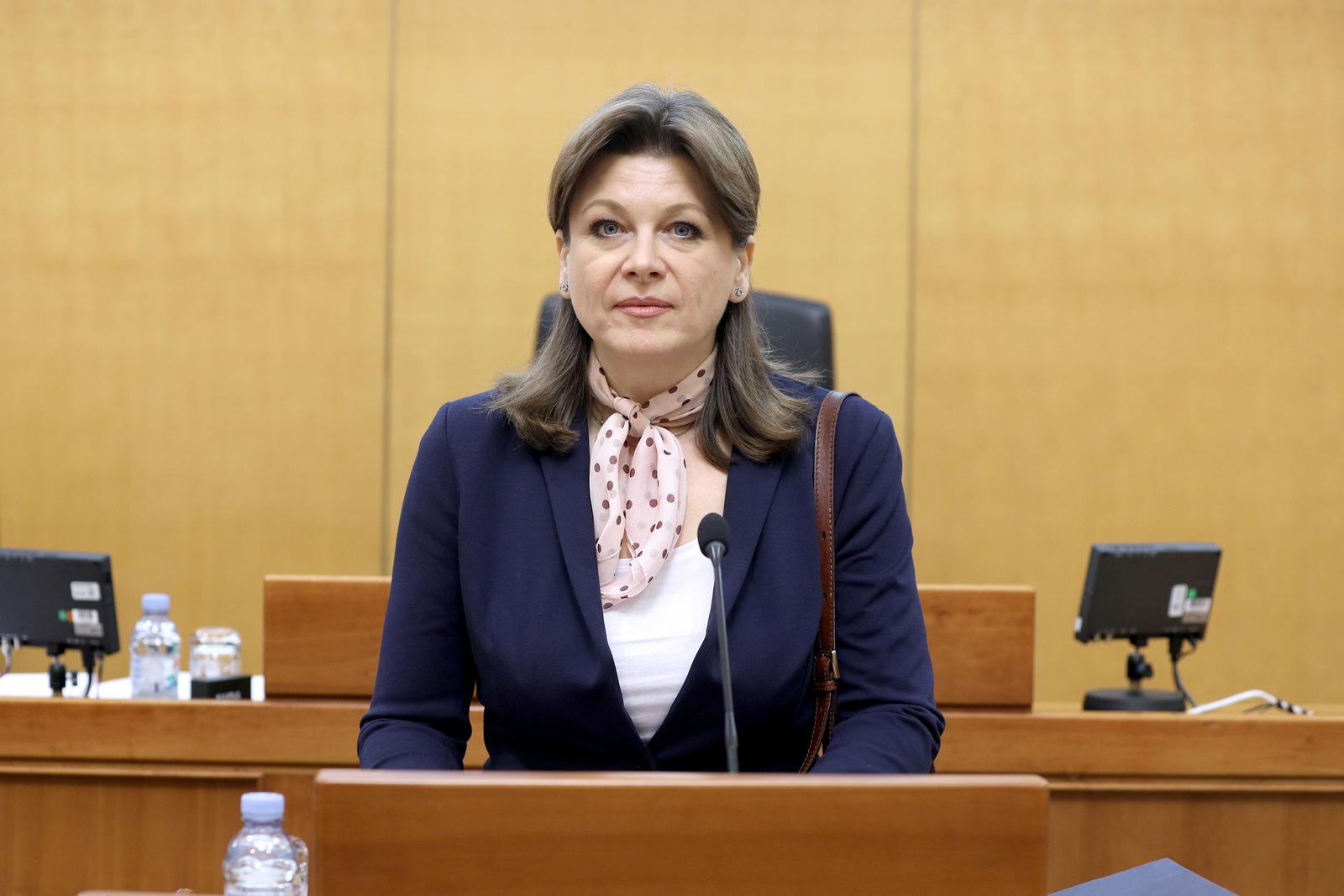 29.06.2023., Zagreb - Sabor 16. sjednicu nastavlja raspravom o godidnjem izvjestaju o izvrsenju Drzavnog proracuna Republike Hrvatske za 2022. godinu. Photo: Patrik Macek/PIXSELL