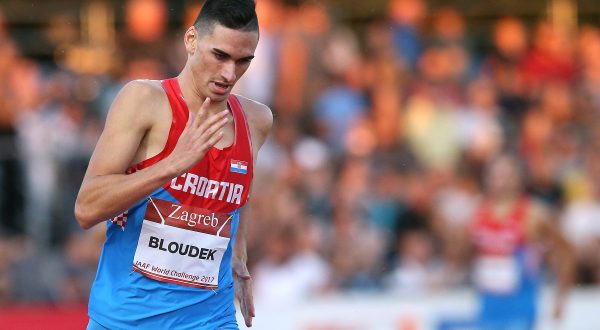 29.08.2017., SRC Mladost, Zagreb -  IAAF World Challenge Zagreb - 67. memorijal Borisa Hanzekovica. Utrka na 800m (drzavno natjecanje). Marino Bloudek. Photo: Goran Stanzl/PIXSELL