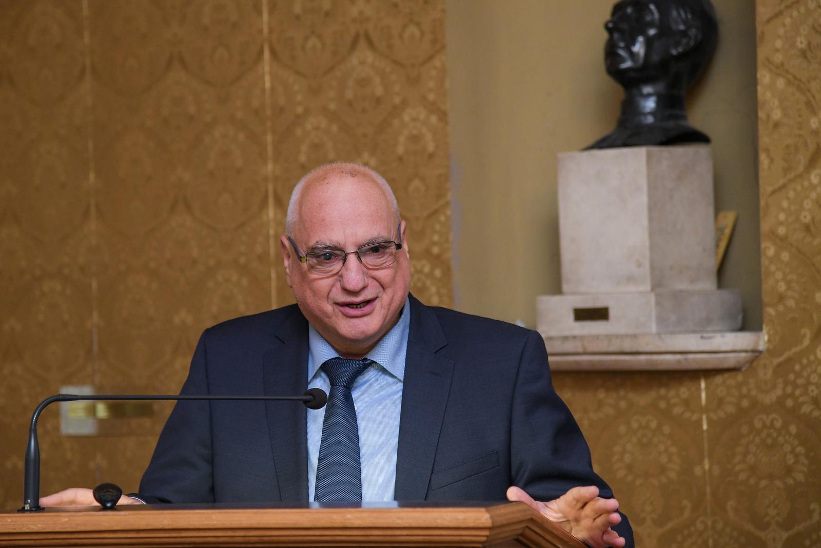 29.10.2022.., Zagreb - Medjunarodni znanstveni skup 46. Zagrebacka skola bioloske antropologije " dr. Hubert Maver"  Kineziologija: Bioloski aspekti tjelesne aktivnosti. Tomislav Druzak Photo: Josip Regovic/PIXSELL