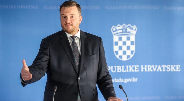 30.06.2023.., Zagreb - U Nacionalnoj sveucilisnoj knjiznici odrzana sjednica Vlade RH. Nakon sjednice ministar financija Marko Primorac dao je izjavu za medije.
  
 Photo: Slavko Midzor/PIXSELL