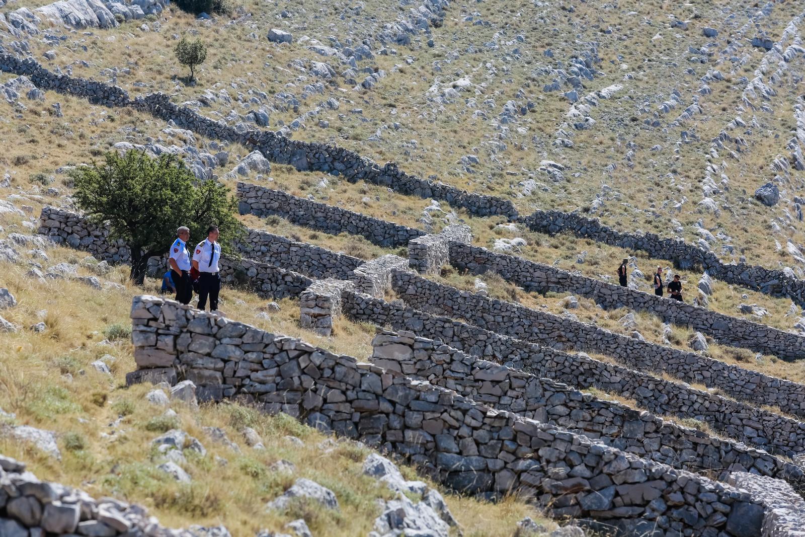 30.08.2022., Kornati - Na otoku Kornatu obiljezena je 15. obljetnica stradanja 12 vatrogasaca iz Tisnog, Vodica i Sibenika u Kornatskoj tragediji.  Photo: Sime Zelic/PIXSELL