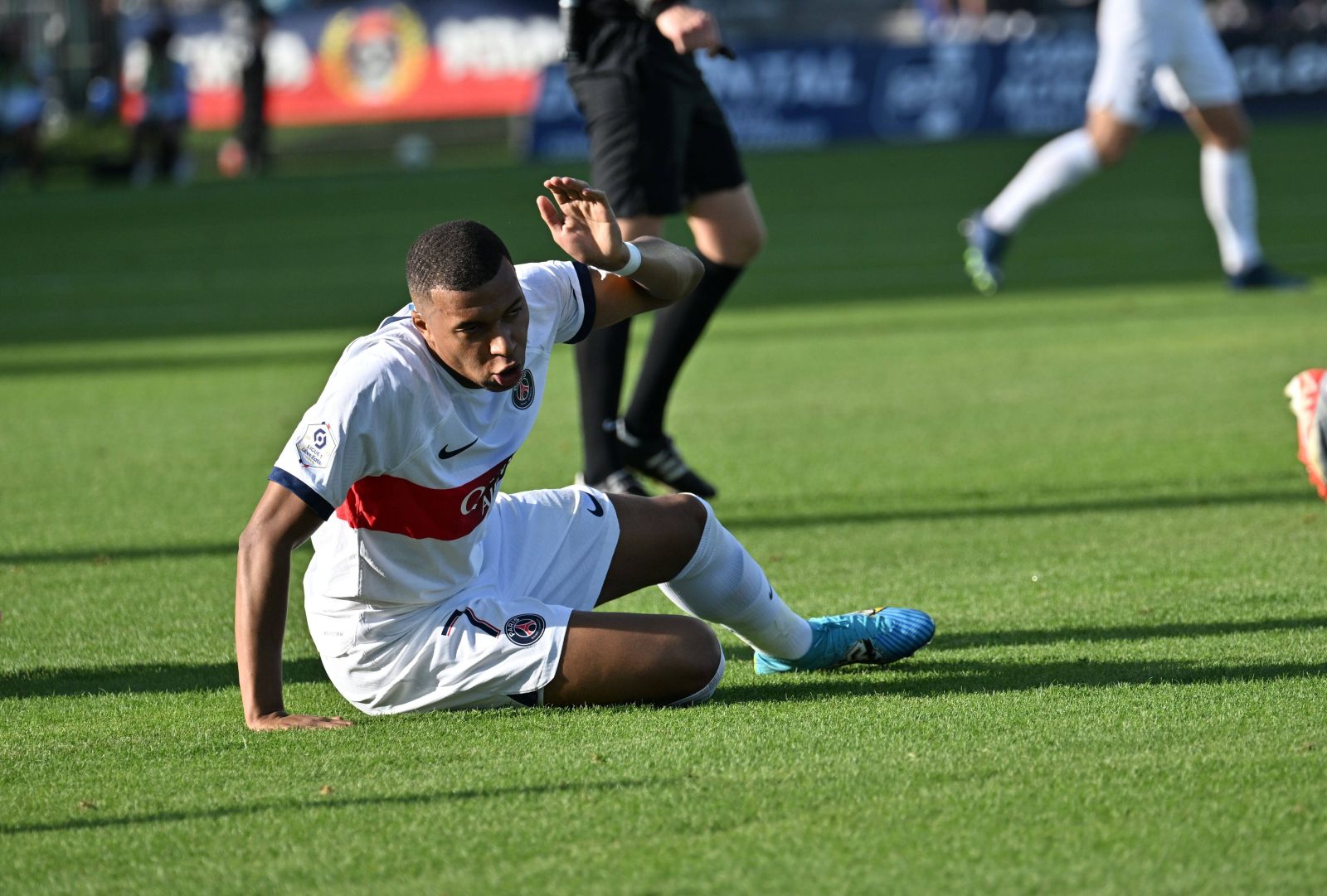 Kylian Mbappe psg FOOTBALL : Clermont Foot vs Paris Saint-Germain - Ligue 1 Uber Eats - 30/09/2023 FredericChambert/Panoramic PUBLICATIONxNOTxINxFRAxBEL