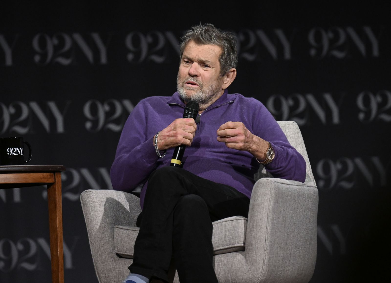 FILE - Jann Wenner discusses his new book "Like a Rolling Stone: A Memoir," at 92nd Street Y, Tuesday, Sept. 13, 2022, in New York. Wenner, who founded Rolling Stone magazine and was a co-founder of the Rock & Roll Hall of Fame, has been removed from the hall’s board of directors after denigrating Black and female musicians. a day after Wenner’s comments were published in a New York Times interview. (Photo by Evan Agostini/Invision/AP, File)