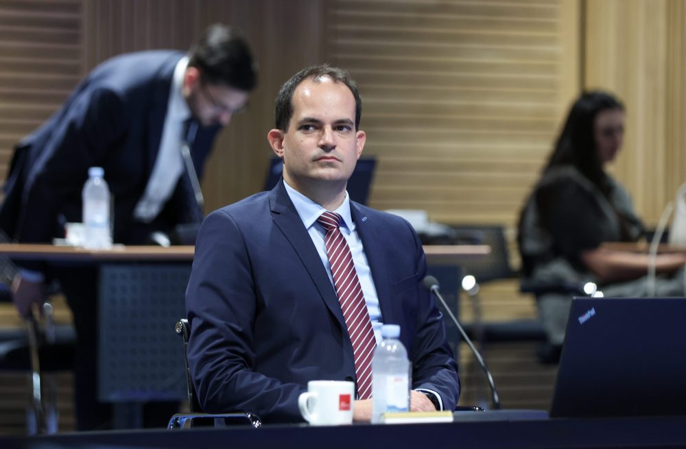 Zagreb, 07.09.2023 - Sjednica Vlade RH u Nacionalnoj i sveučilišnoj knjižnici. Na slici Ivan Malenica.
foto HINA/ Damir SENČAR/ ds