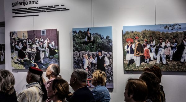 Zagreb, 18.9.2023 - Predstavljanje publikacije "Nematerijalna kulturna dobra Republike Hrvatske" Ministarstva kulture i medija i otvorenje izložbe fotografija Marka Gracina "Tragom hrvatske baštine".
Foto Hina/ Dario GRZELJ/ dag